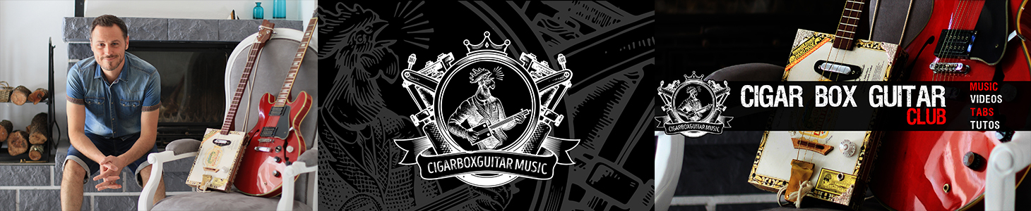 APPRENEZ A JOUER DE LA CIGAR BOX GUITAR