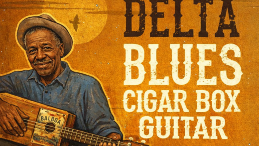 cigar box guitar débutant