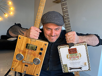 Cigar box guitar, apprendre à jouer, méthode, tutos et tablatures en français pour débutant